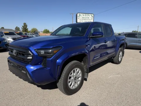 Blue 2025 TOYOTA TACOMA DOUBLE CAB SR5 for sale in Alamogordo, NM