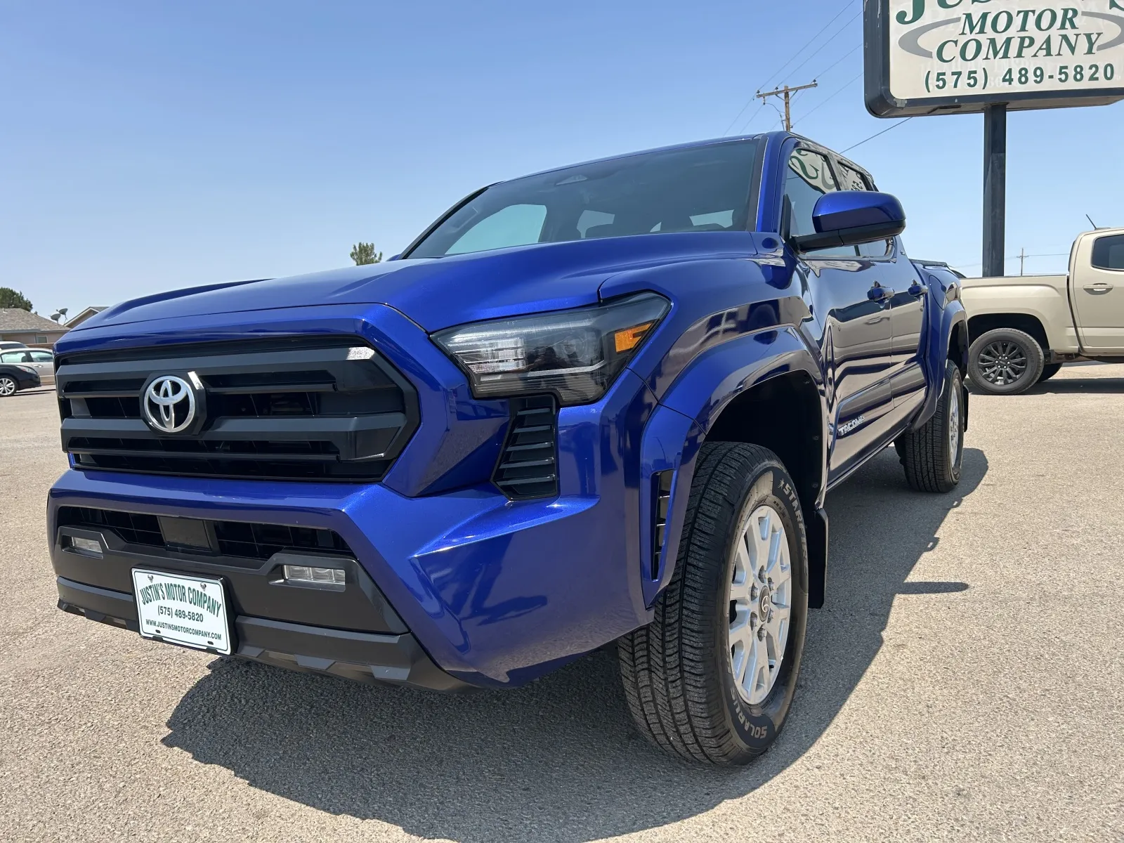 Blue 2025 TOYOTA TACOMA DOUBLE CAB SR5 for sale in Alamogordo, NM