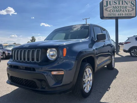 Blue 2023 JEEP RENEGADE LATITUDE for sale in Alamogordo, NM