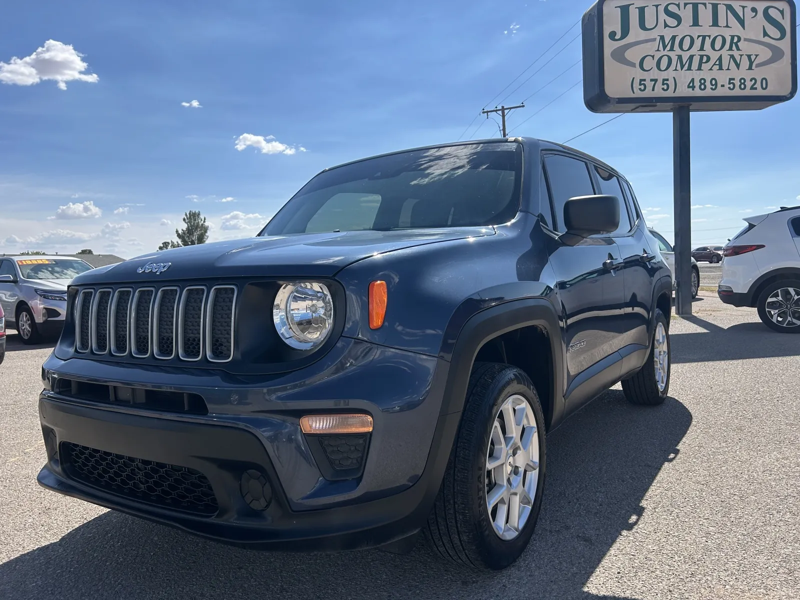 Blue 2023 JEEP RENEGADE LATITUDE for sale in Alamogordo, NM