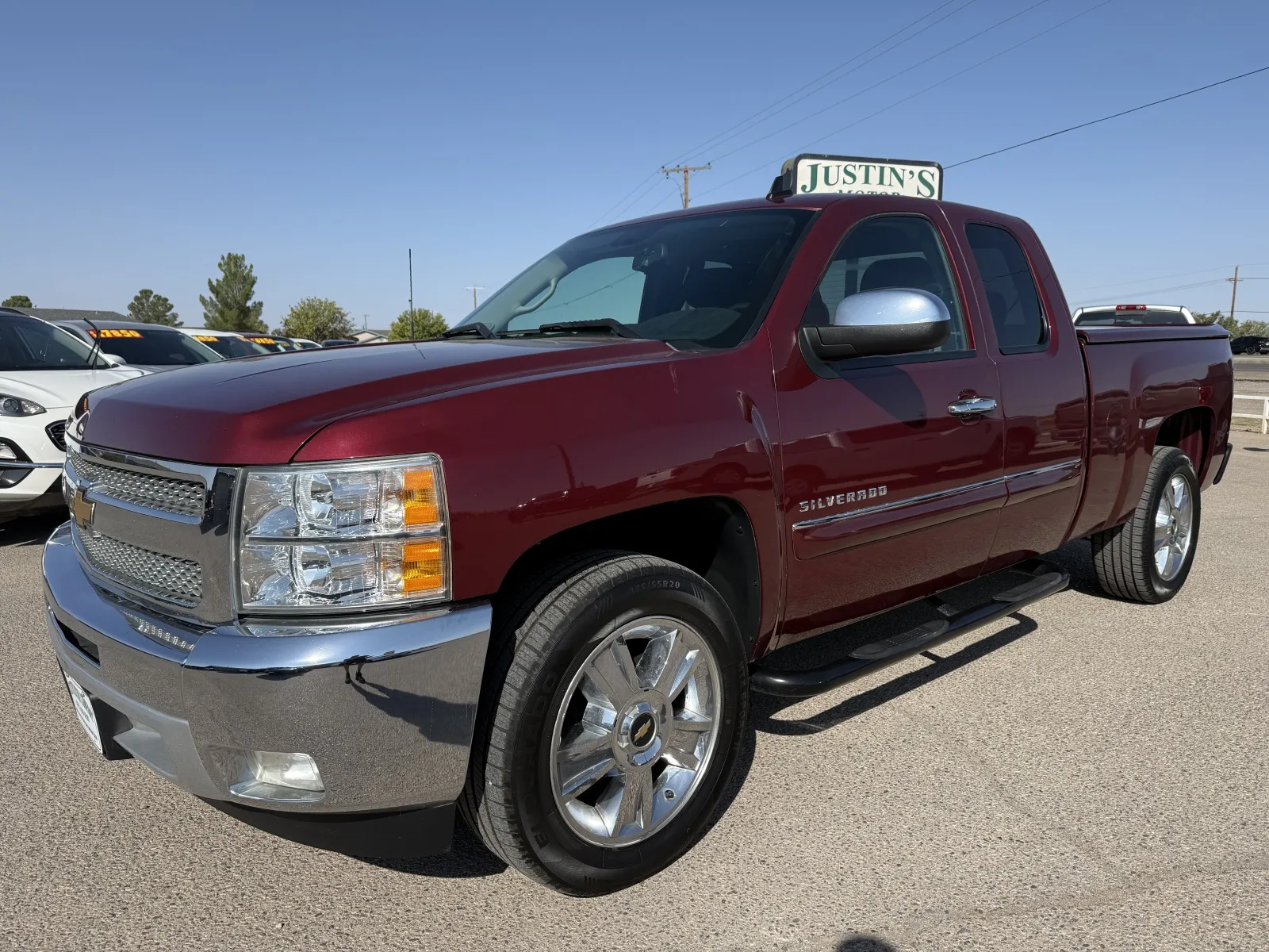 Red 2013 CHEVROLET SILVERADO 1500 LT for sale in Alamogordo, NM