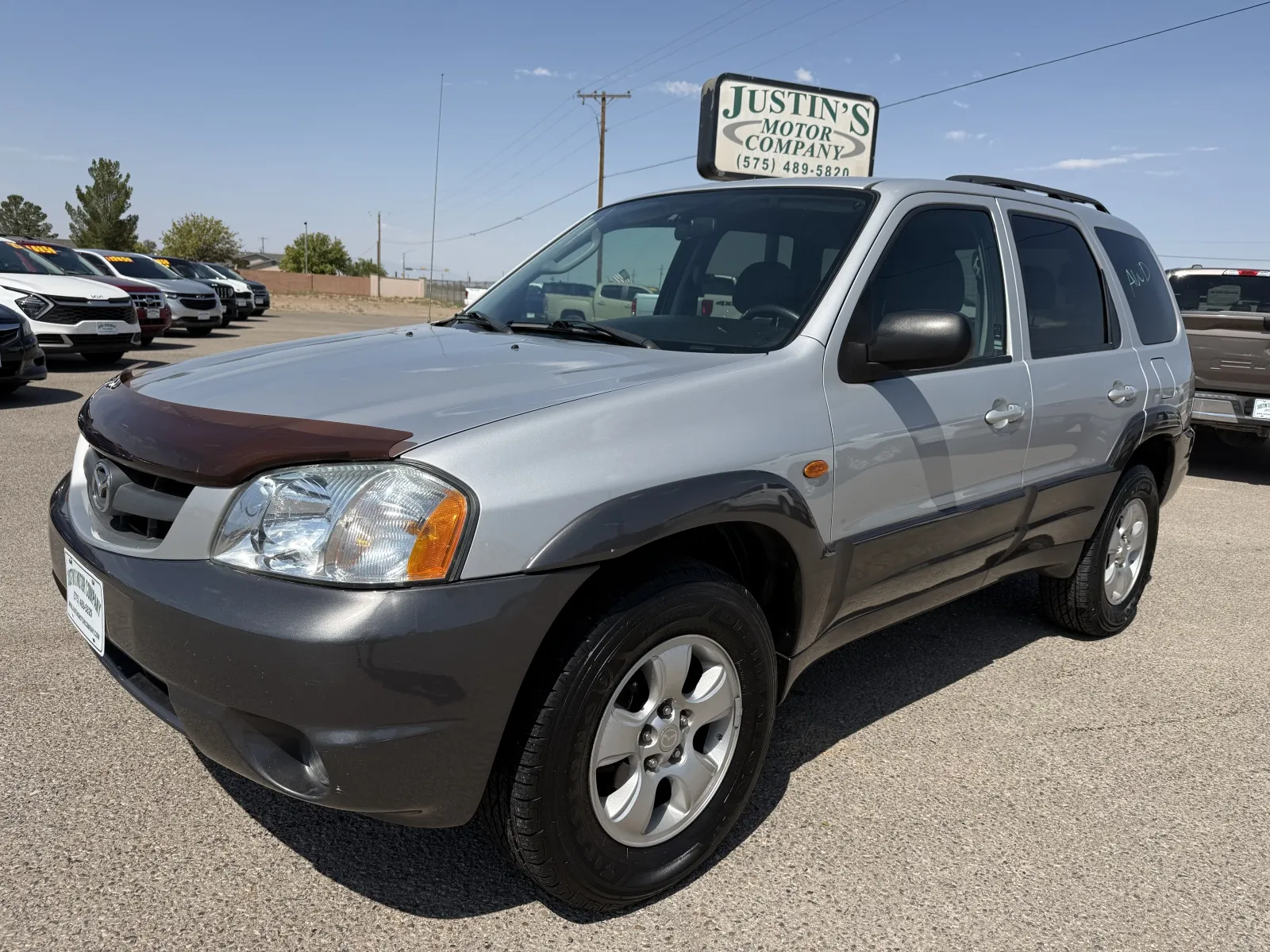 Silver 2004 MAZDA TRIBUTE LX for sale in Alamogordo, NM