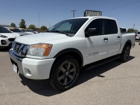 White 2015 NISSAN TITAN SV for sale in Alamogordo, NM
