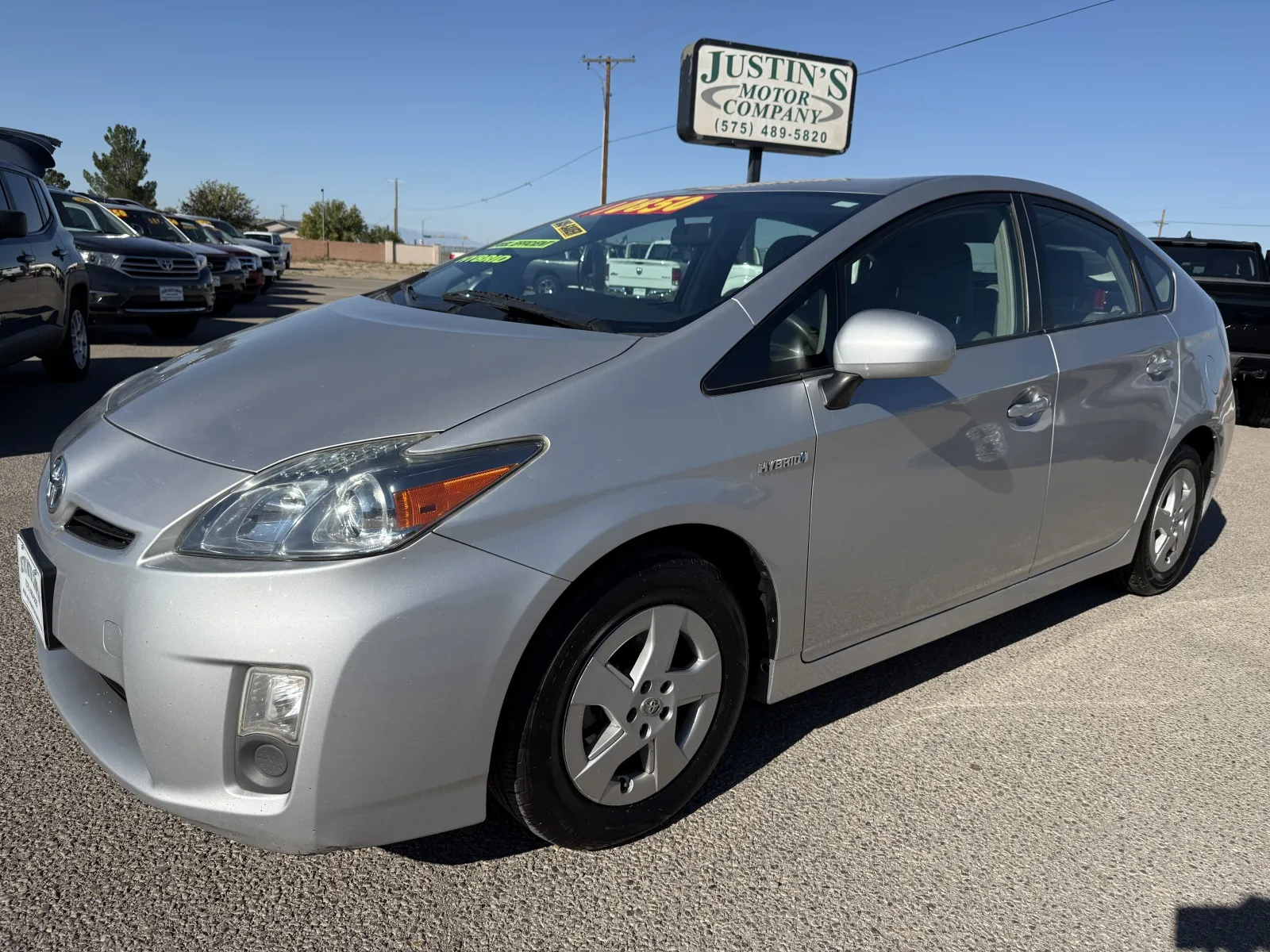 Silver 2010 TOYOTA PRIUS I for sale in Alamogordo, NM