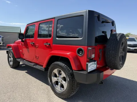 Another view of 2018 JEEP WRANGLER UNLIMI SAHARA for sale in Alamogordo, NM at Justin's Motor Company
