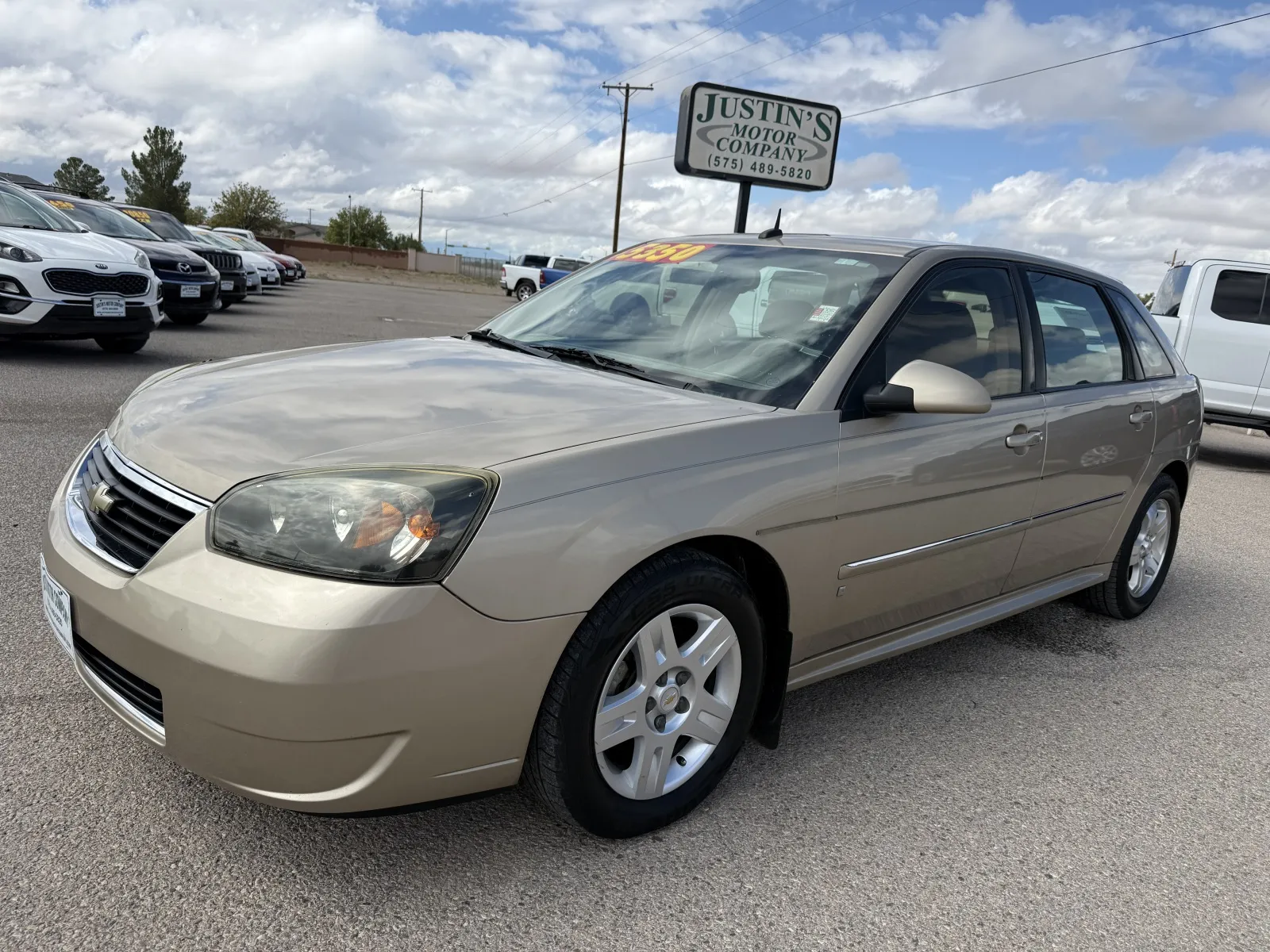Beige 2006 CHEVROLET MALIBU MAXX LT for sale in Alamogordo, NM