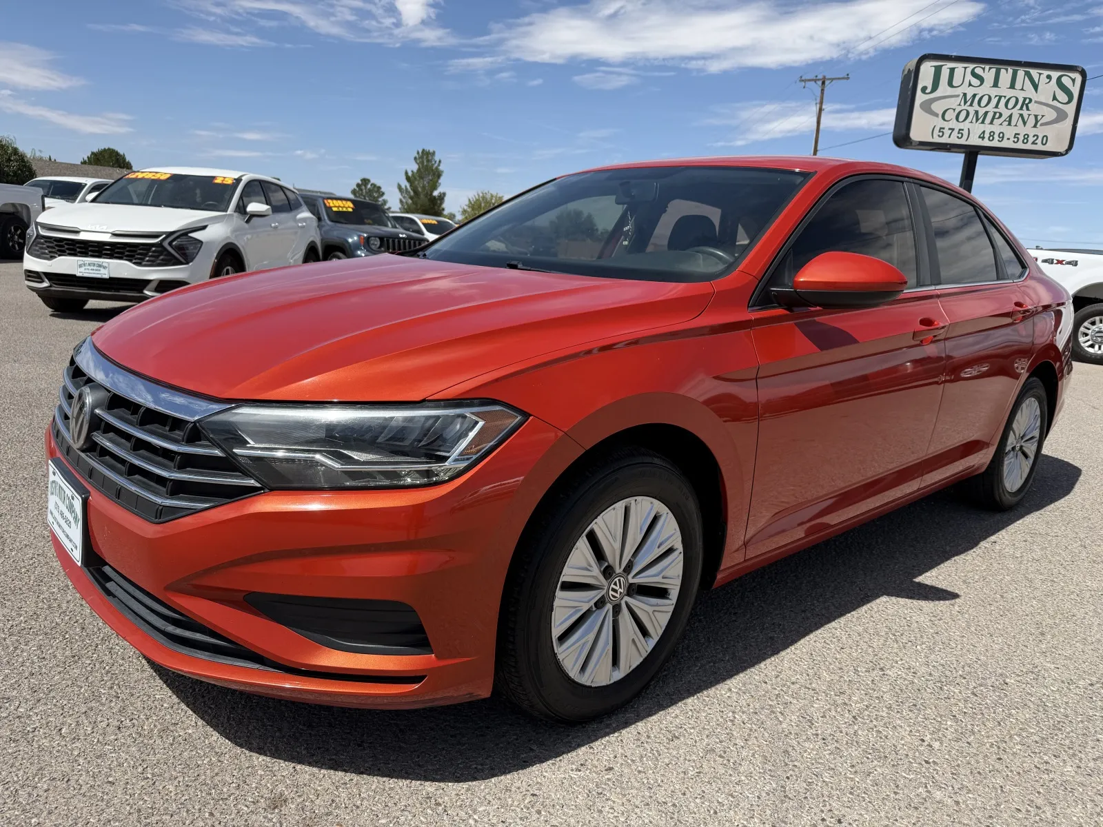 Orange 2019 VOLKSWAGEN JETTA S for sale in Alamogordo, NM