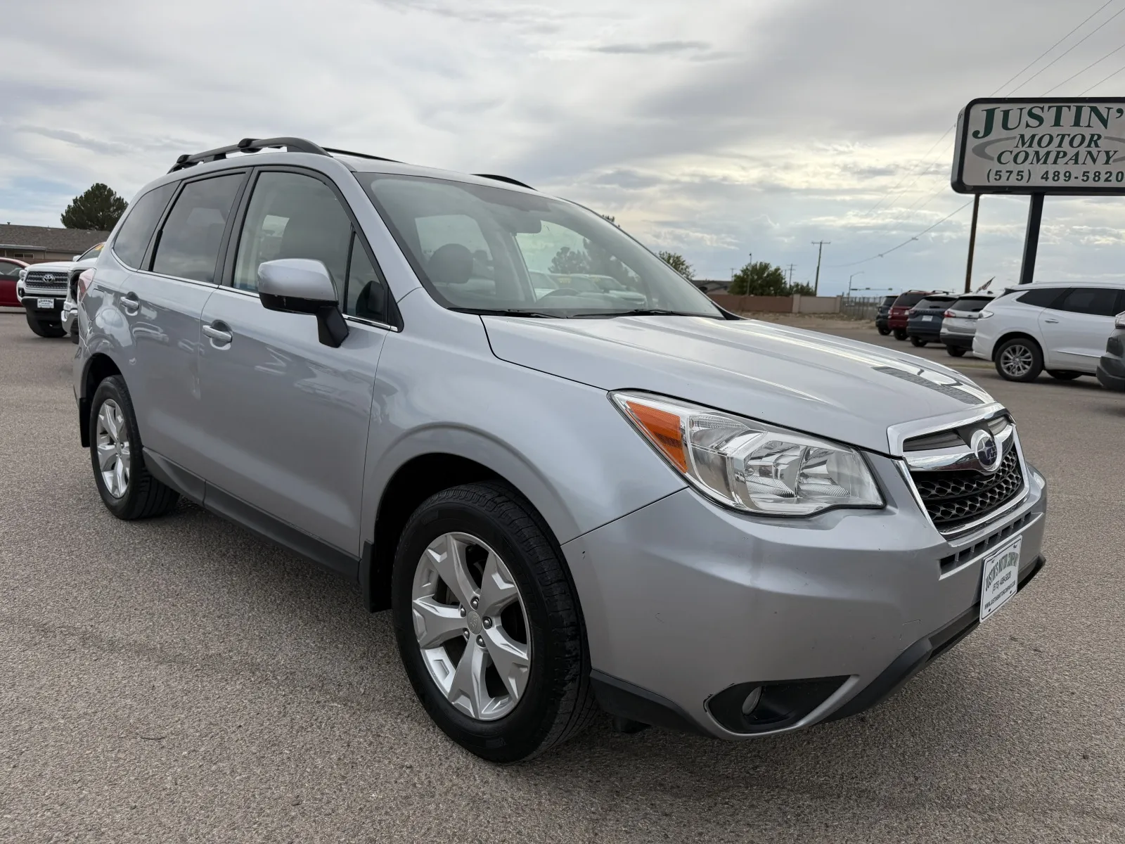 Silver 2014 SUBARU FORESTER 2.5I LIMITED for sale in Alamogordo, NM