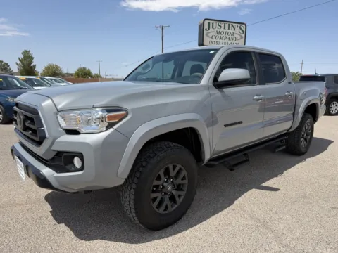 Gray 2021 TOYOTA TACOMA DOUBLE CAB for sale in Alamogordo, NM