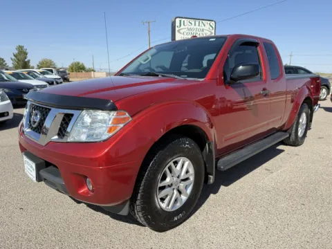 Red 2017 NISSAN FRONTIER SV for sale in Alamogordo, NM