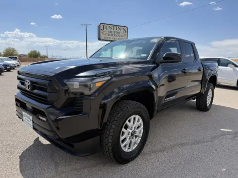 Black 2024 TOYOTA TACOMA DOUBLE CAB for sale in Alamogordo, NM