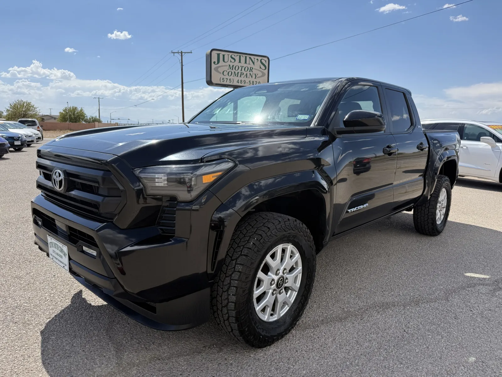 Black 2024 TOYOTA TACOMA DOUBLE CAB for sale in Alamogordo, NM