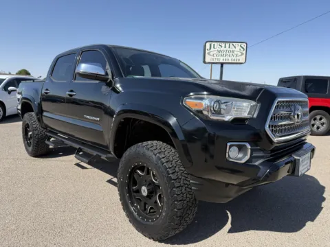 Black 2016 TOYOTA TACOMA DOUBLE CAB for sale in Alamogordo, NM
