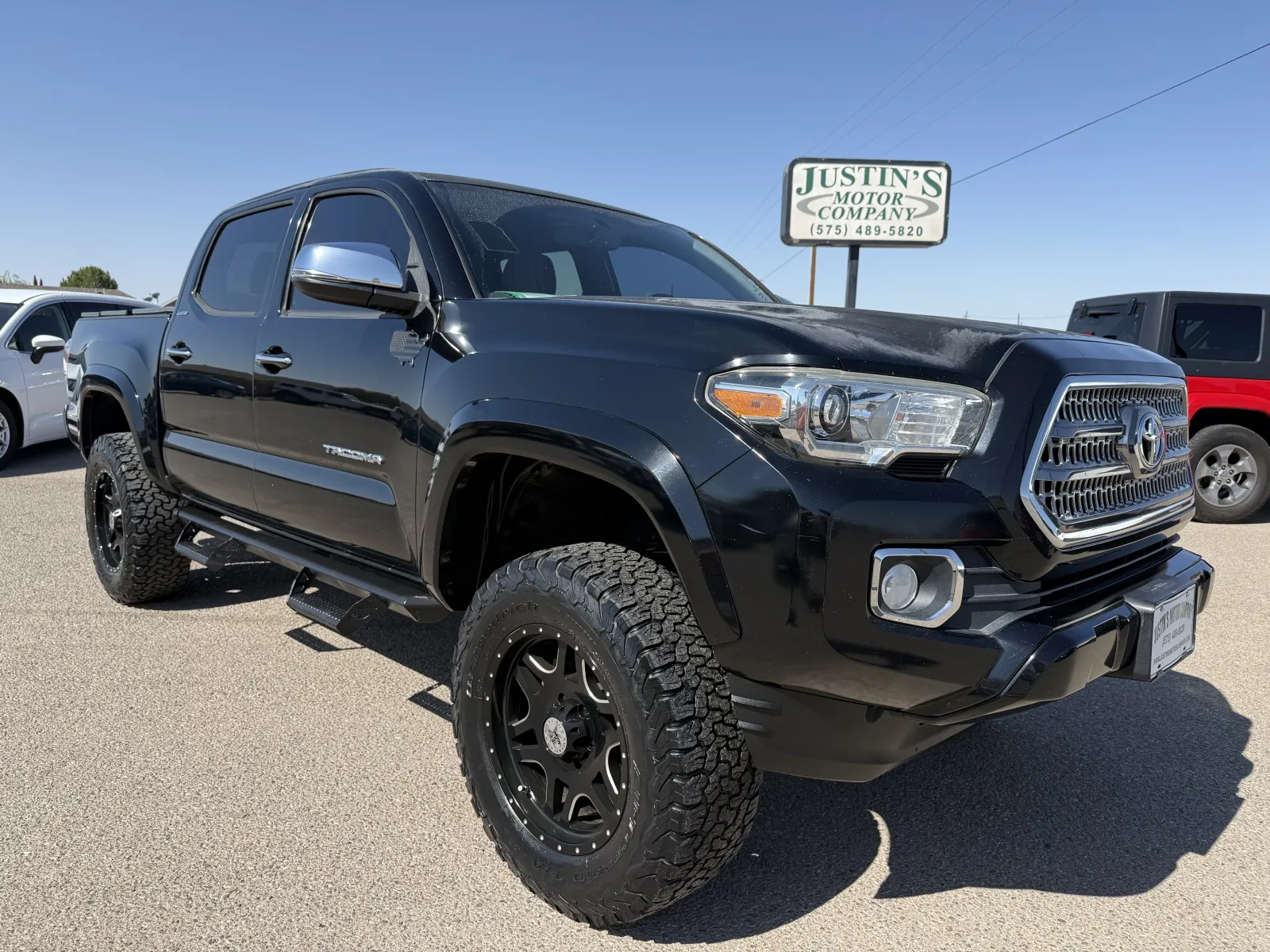 Black 2016 TOYOTA TACOMA DOUBLE CAB for sale in Alamogordo, NM