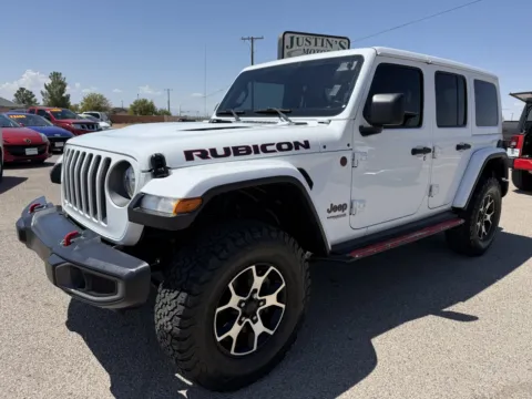 White 2020 JEEP WRANGLER UNLIMI RUBICON for sale in Alamogordo, NM