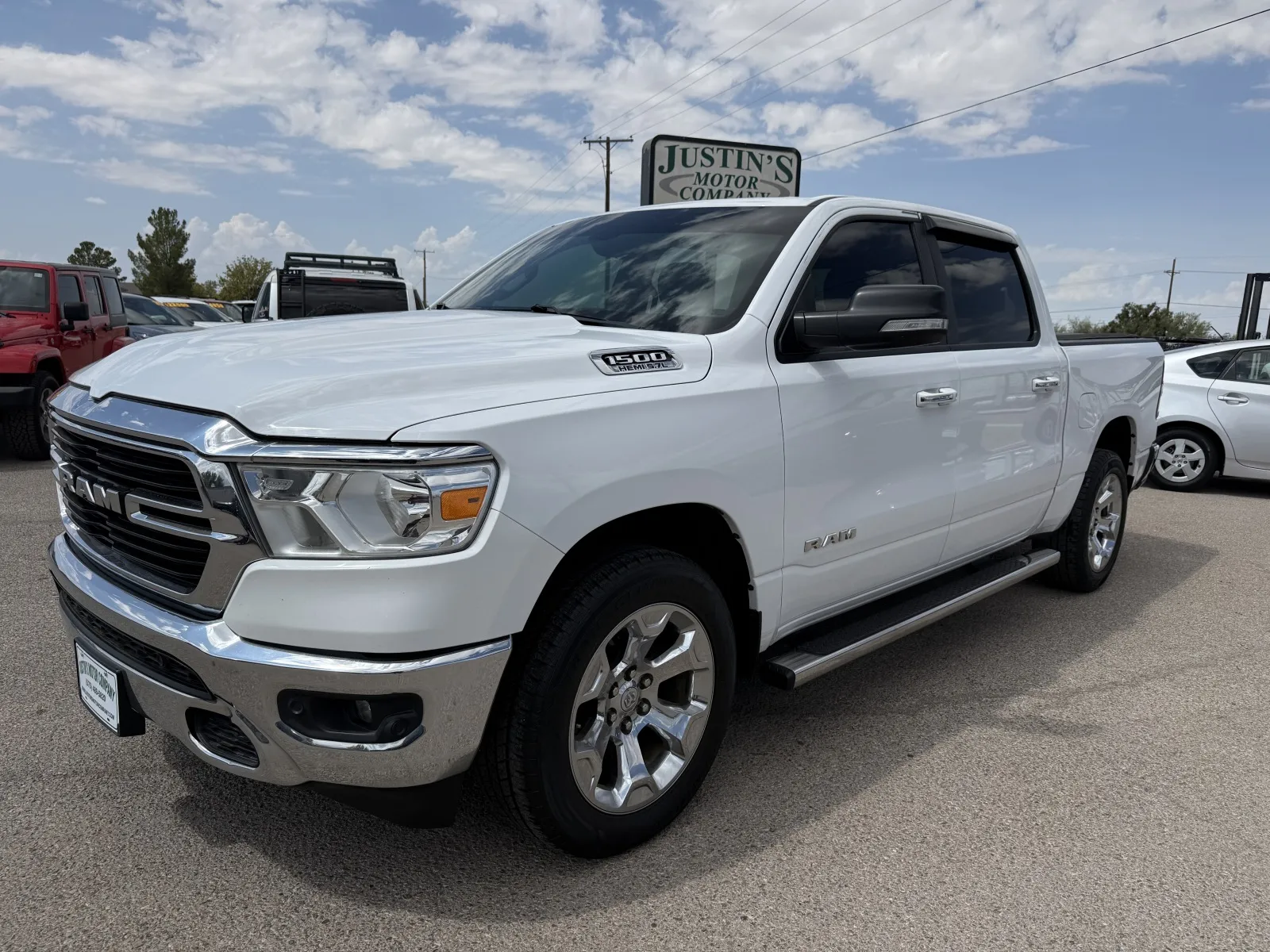 White 2019 RAM 1500 BIG HORN/LONE STAR for sale in Alamogordo, NM