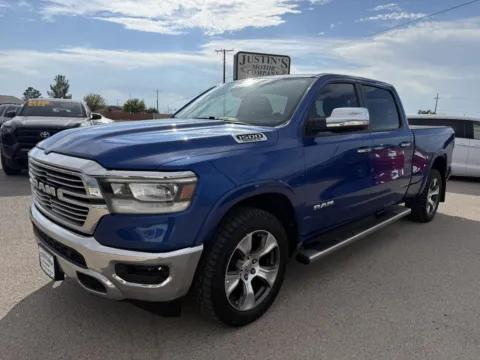 Blue 2019 RAM 1500 LARAMIE for sale in Alamogordo, NM