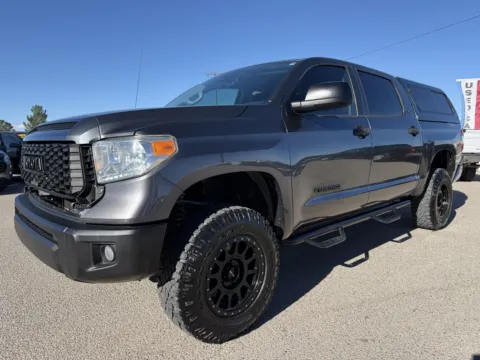 Gray 2016 TOYOTA TUNDRA CREWMAX SR5 for sale in Alamogordo, NM
