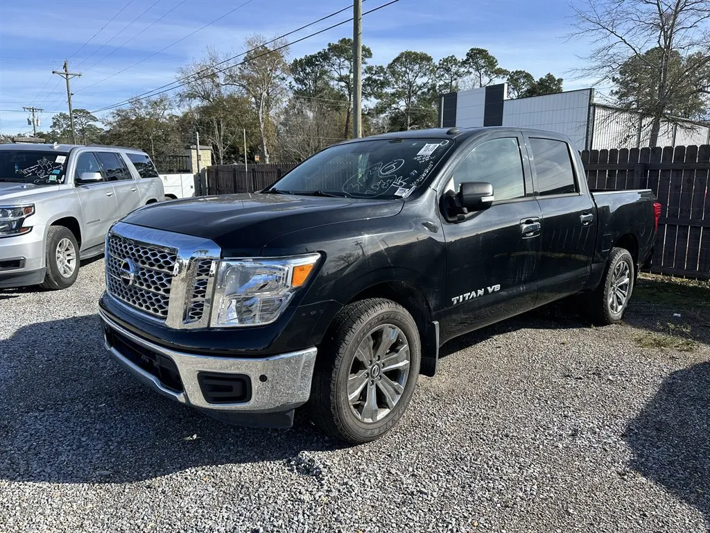 Black 2019 Nissan Titan SV for sale in Biloxi, MS