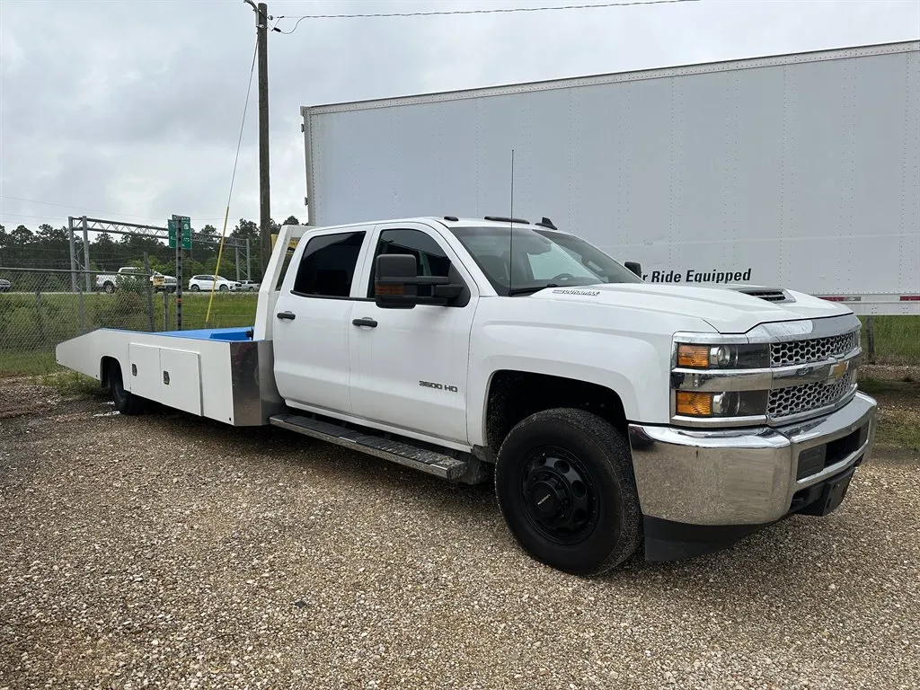 White 2019 Chevrolet Silverado 3500HD CC WT for sale in Biloxi, MS