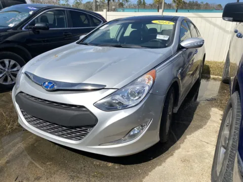 Silver 2015 Hyundai Sonata Hybrid Limited for sale in Biloxi, MS