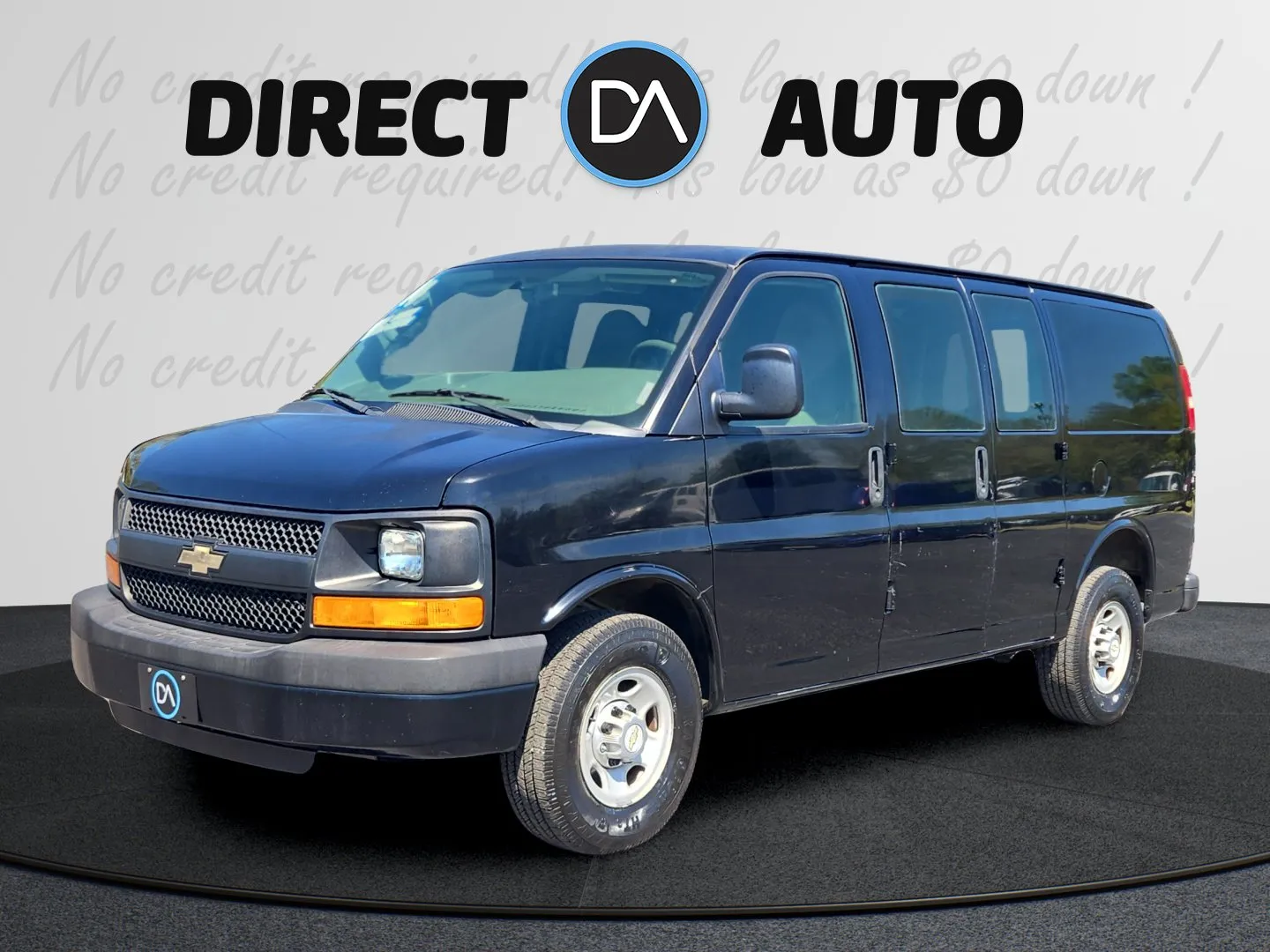 Black 2014 Chevrolet Express Cargo Van 2500 for sale in Biloxi, MS