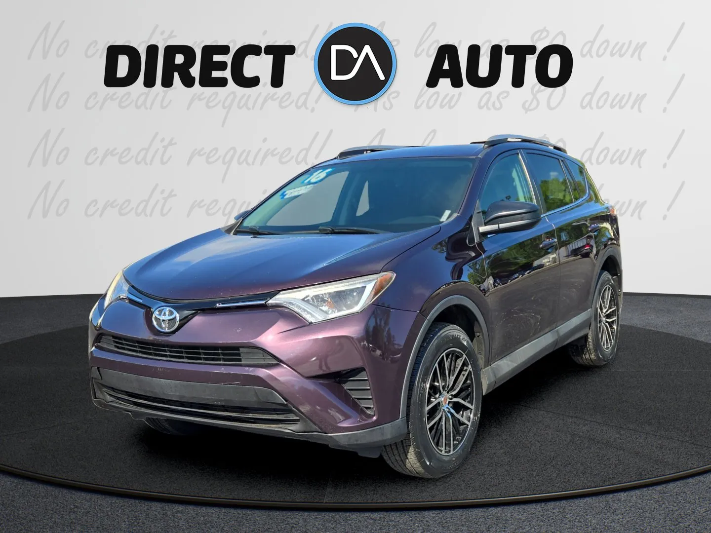 Purple 2016 Toyota RAV4 LE for sale in Biloxi, MS