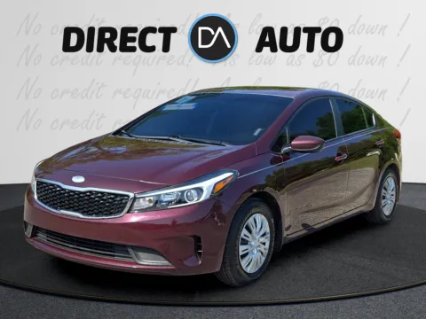 Red 2017 Kia Forte LX for sale in Biloxi, MS