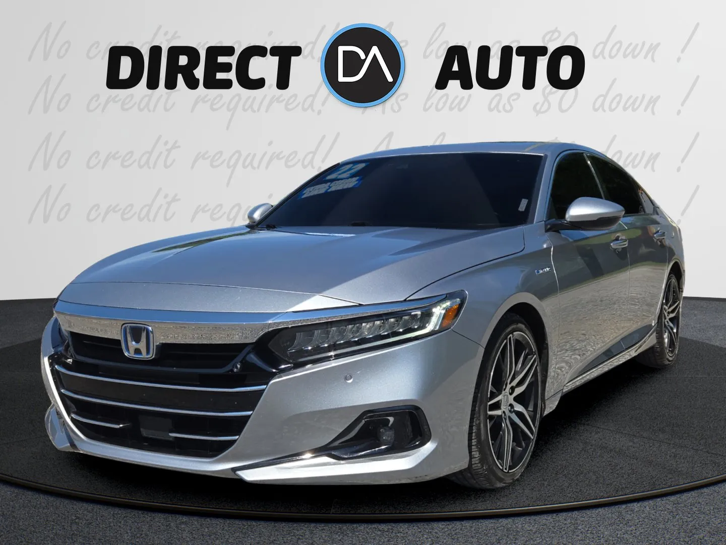 Silver 2022 Honda Accord Hybrid Touring for sale in Biloxi, MS