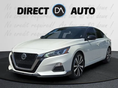 White 2021 Nissan Altima 2.5 SR for sale in Biloxi, MS