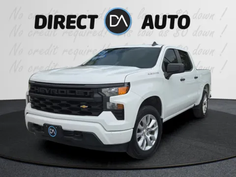 White 2023 Chevrolet Silverado 1500 Custom for sale in Biloxi, MS
