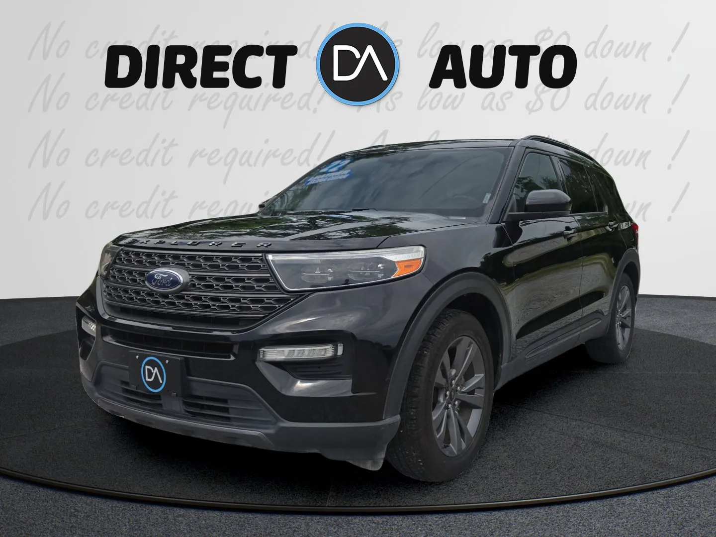Black 2022 Ford Explorer XLT for sale in Biloxi, MS