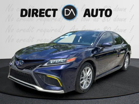 Blue 2022 Toyota Camry Hybrid SE for sale in Biloxi, MS
