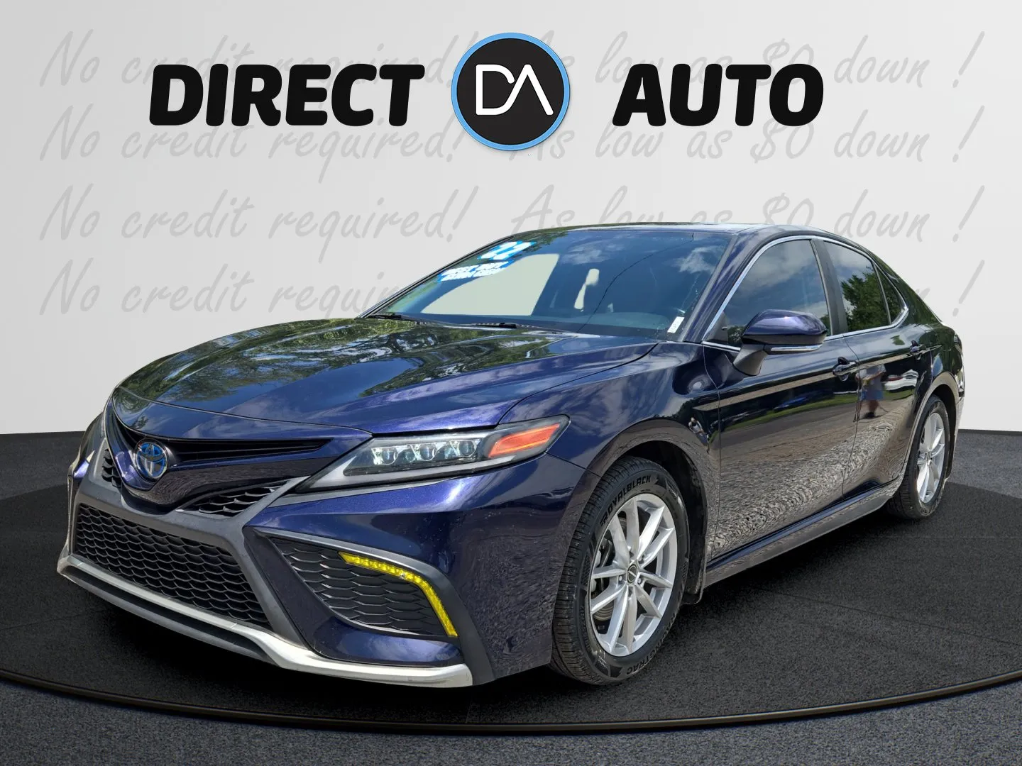 Blue 2022 Toyota Camry Hybrid SE for sale in Biloxi, MS