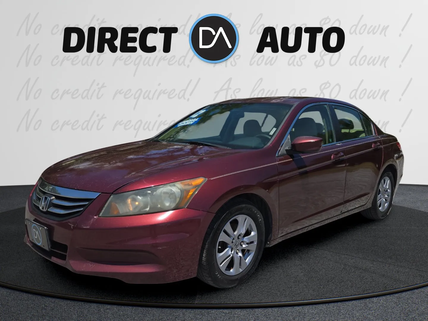 Red 2012 Honda Accord Sdn LX Premium for sale in Biloxi, MS