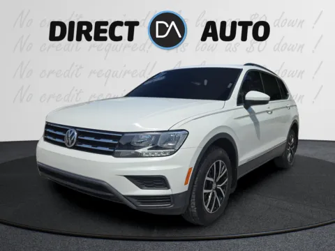 White 2021 Volkswagen Tiguan SE for sale in Biloxi, MS