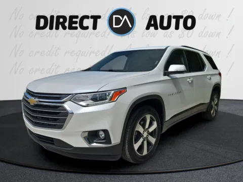 White 2019 Chevrolet Traverse LT Leather for sale in Biloxi, MS