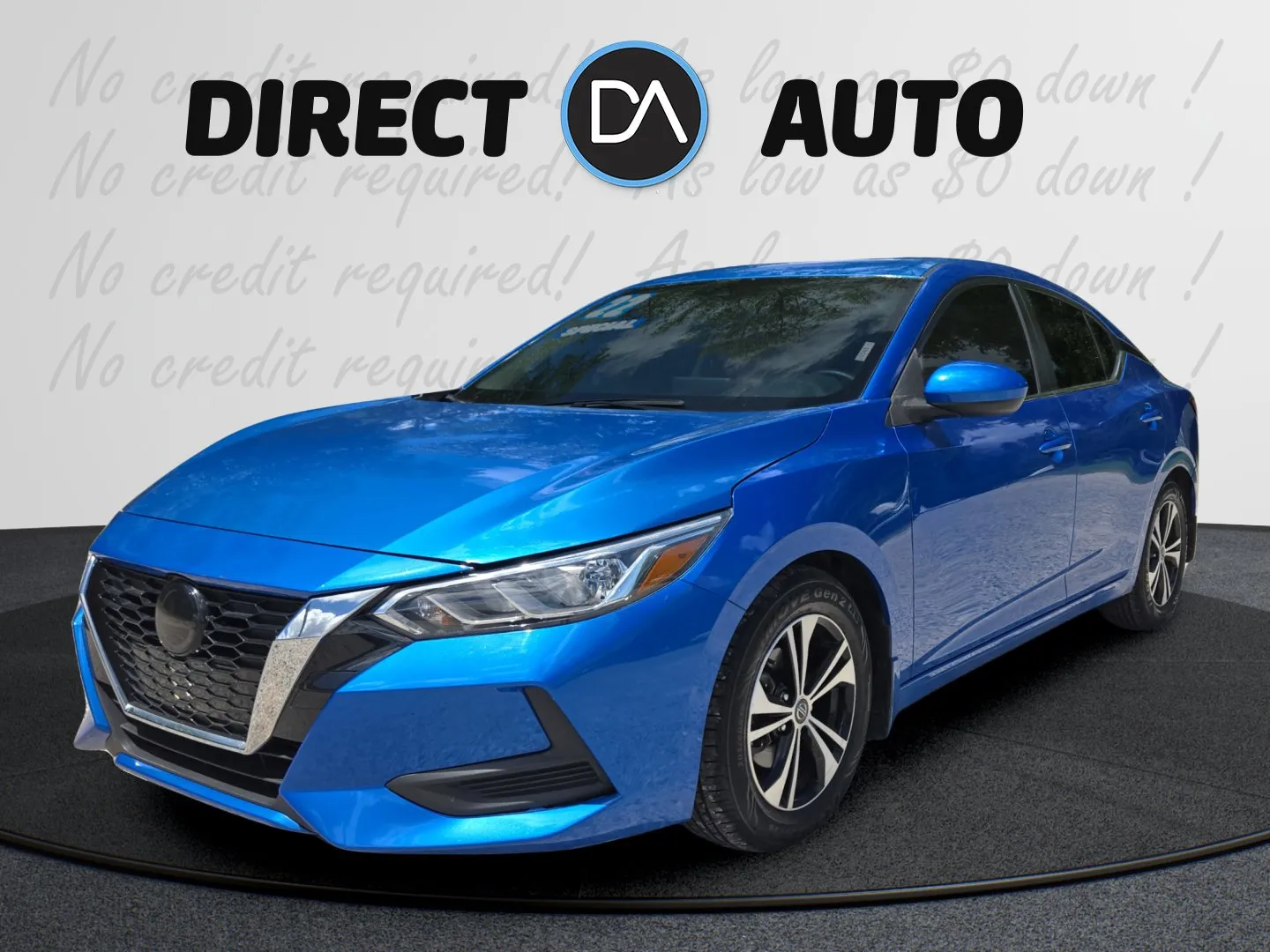 Blue 2022 Nissan Sentra SV for sale in Biloxi, MS