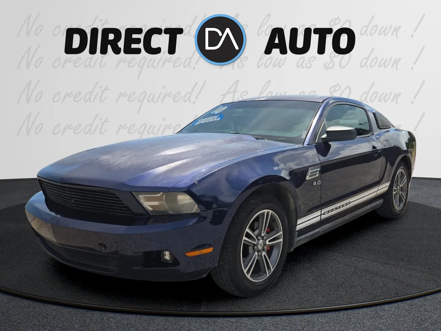 Blue 2010 Ford Mustang for sale in Biloxi, MS