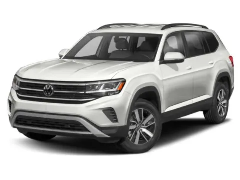 Blue 2022 Volkswagen Atlas 3.6L V6 SE w/Technology for sale in Biloxi, MS