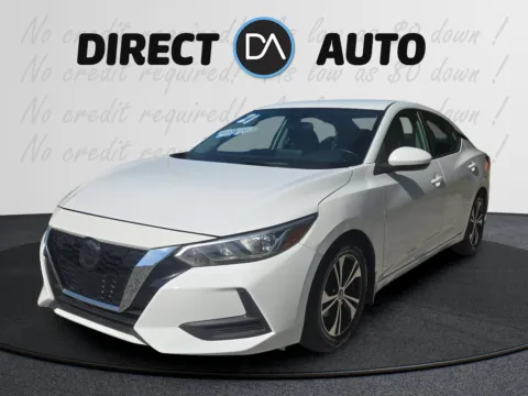 White 2021 Nissan Sentra SV for sale in Biloxi, MS
