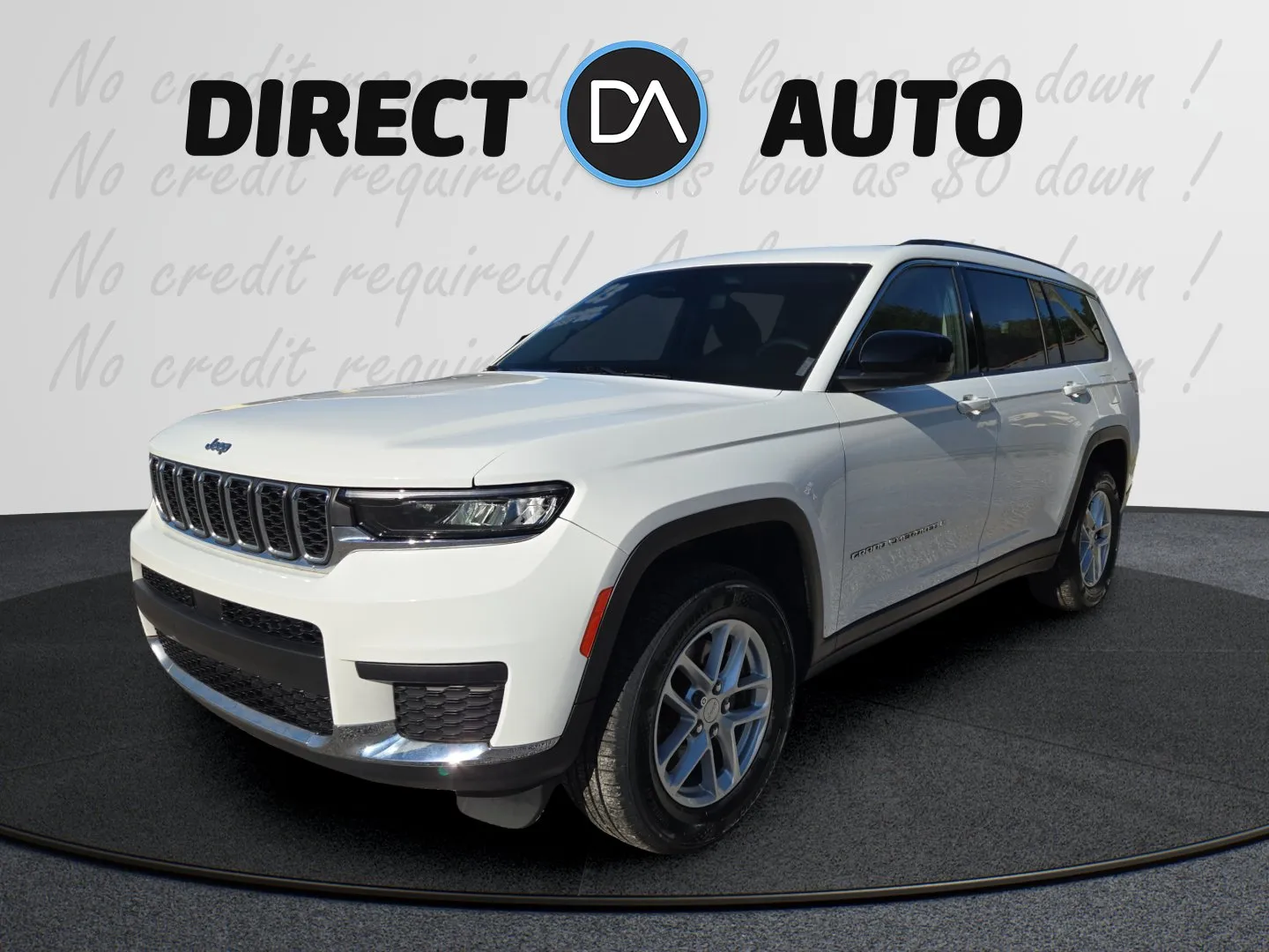 White 2023 Jeep Grand Cherokee L Laredo for sale in Biloxi, MS