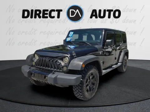 Black 2017 Jeep Wrangler Unlimited Sport for sale in Biloxi, MS