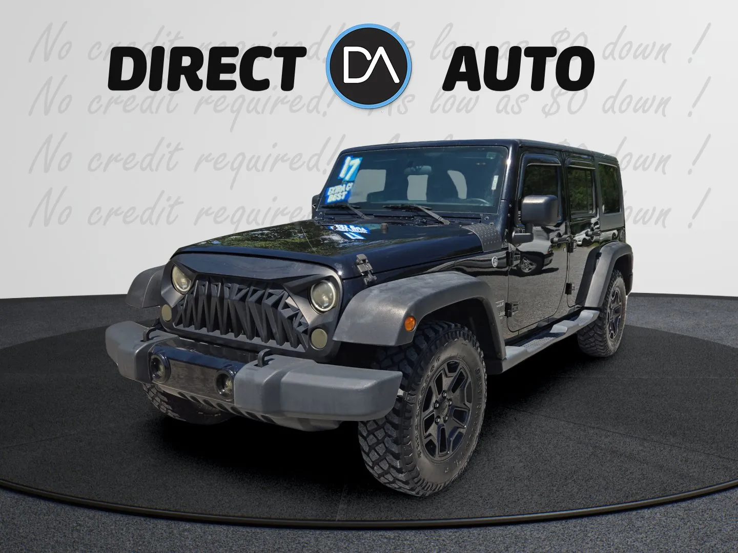 Black 2017 Jeep Wrangler Unlimited Sport for sale in Biloxi, MS