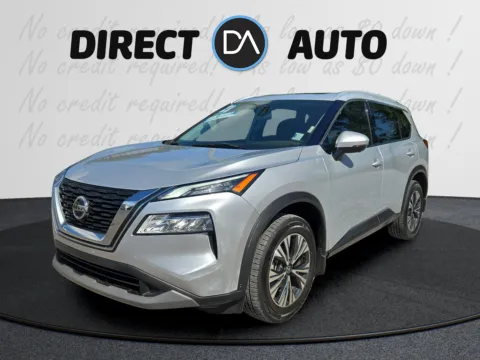 Silver 2021 Nissan Rogue SV for sale in Biloxi, MS