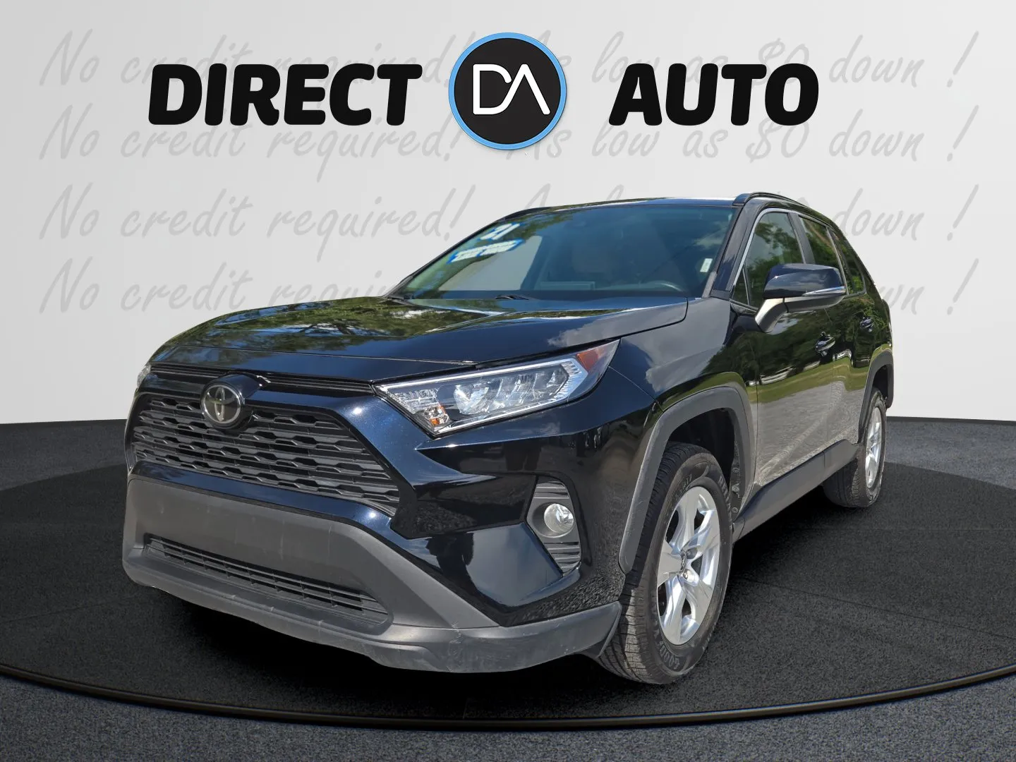 Black 2021 Toyota RAV4 XLE for sale in Biloxi, MS