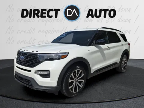 White 2022 Ford Explorer ST-Line for sale in Biloxi, MS