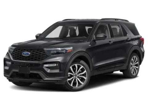 White 2022 Ford Explorer ST-Line for sale in Biloxi, MS