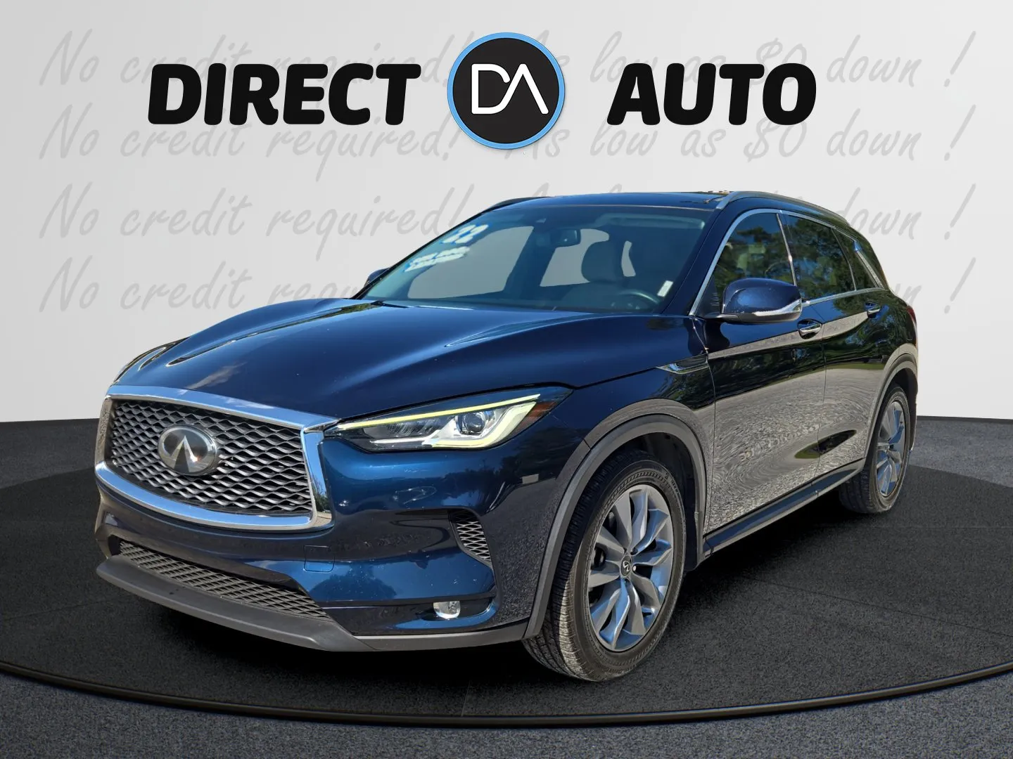 Blue 2022 INFINITI QX50 LUXE for sale in Biloxi, MS