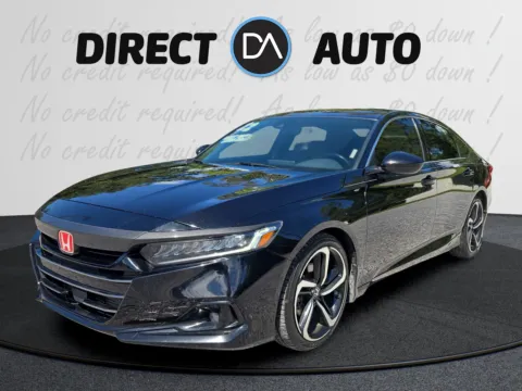 Black 2022 Honda Accord Sedan Sport for sale in Biloxi, MS